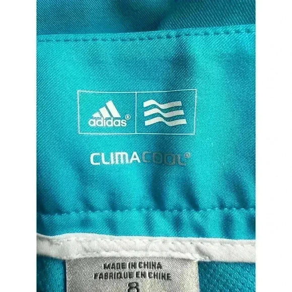 ADIDAS Climacool Golf Tennis Active Skort Women’s Size 8 Turquoise - Picture 3 of 8
